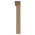Howdens Oak Half Newel Post and Cap