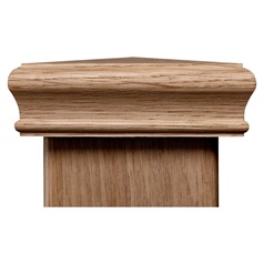 Newel Cap (Square Oak)