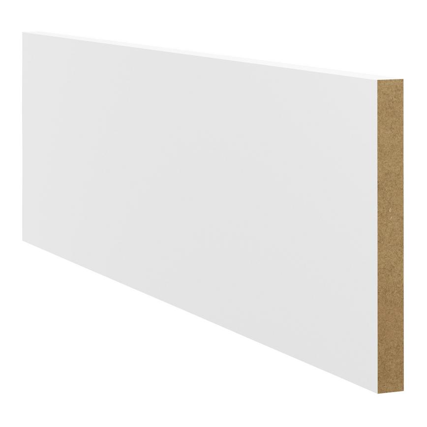 Howdens 4.2m x 152mm Square White MDF Skirting Board