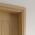 Howdens 4.2m x 119mm Torus Oak Veneered MDF Skirting Board