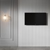 Fluted Wall Panelling TV Room