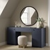 Beige Wide Ribbed Panelling Dressing Room