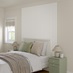 White Fluted Wall Panelling Bedroom