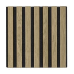 Washed Oak Acoustic Wall Panelling