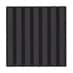 Black Acoustic Wall Panelling