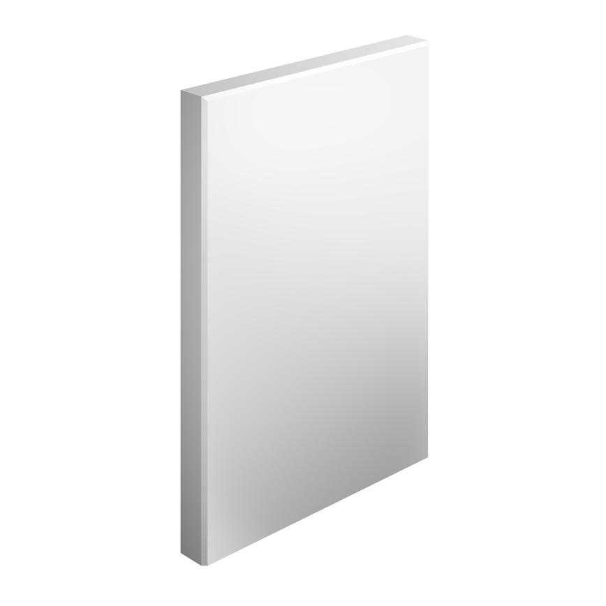 Howdens 260mm x 105mm Primed Moisture Resistant MDF Chamfered Plinth Block