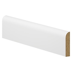 Howdens 2.4m x 70 mm Pencil Round White MDF Architrave