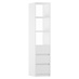 450mm Wardrobe Tower White