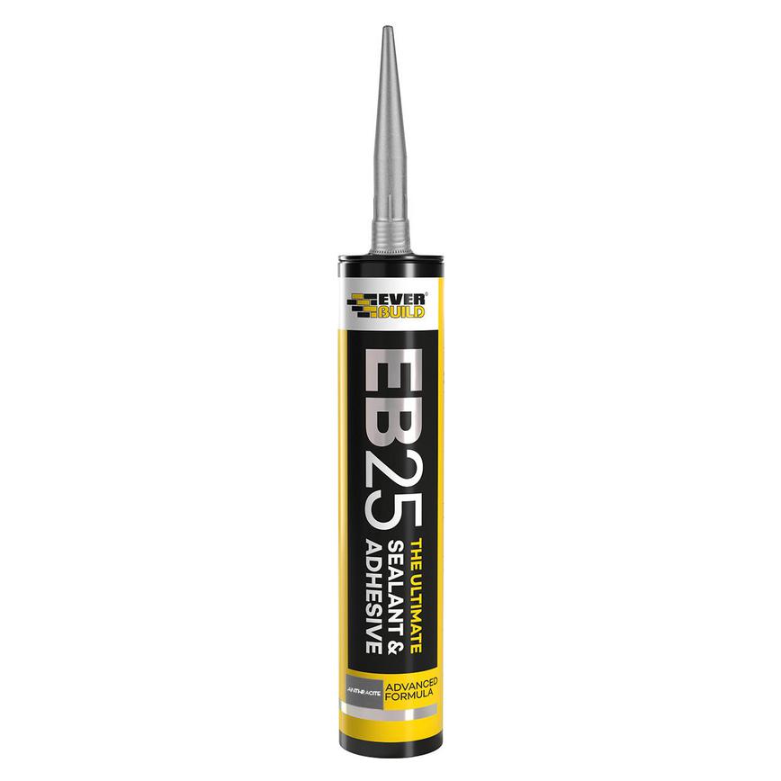 Everbuild EB25 300ml Dark Grey Adhesive and Sealant