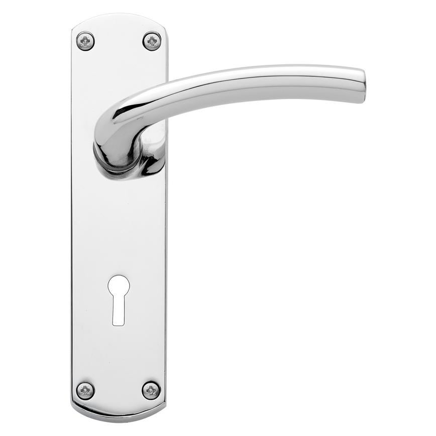 Yarwell Lock Handle - Polished Chrome