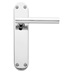 Finedon Latch Handle - Polished Chrome