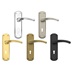 Garda Lever on Backplate Lock Door Handles