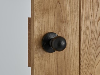 Antique Black Round Mortice Knob Handle