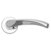 Garda Polished Chrome Lever on Rose Door Handle Pair
