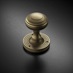 Beehive Knob Antique Brass Studio
