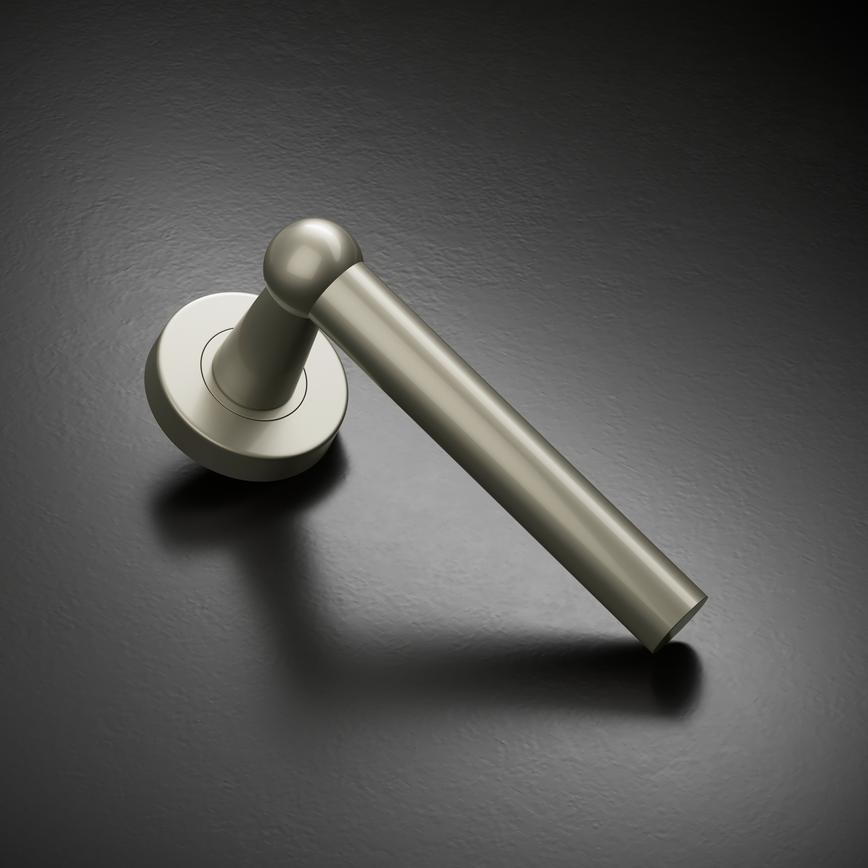 Como Rose Satin Nickel Studio