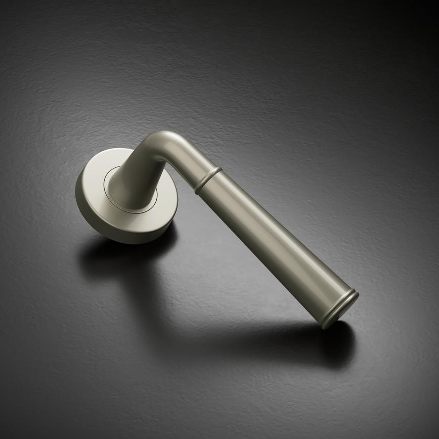 Arno Rose Satin Nickel Studio