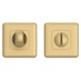 Satin Brass Square Bathroom Turn