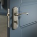 Garda Satin Nickel Bathroom Handle Situational