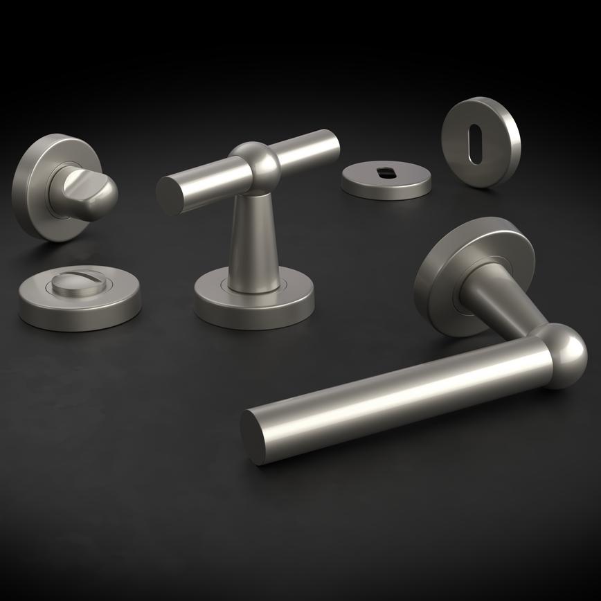 Como Satin Nickel Collection