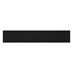 Matt Black 150mm x 838mm Door Kick Plate