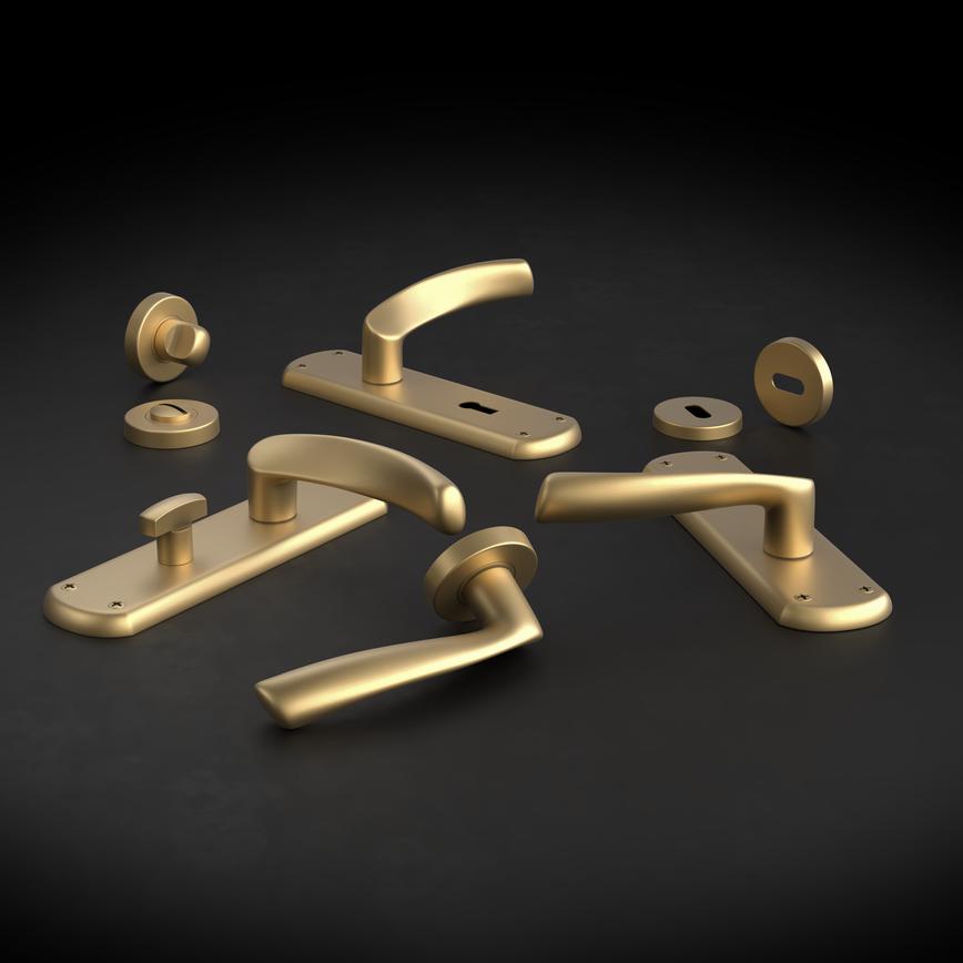 Garda Satin Brass Collection