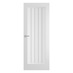 Howdens Dordogne 6'6 x 2'6" White Smooth Moulded Clear Glazed Door"
