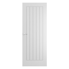 Howdens Dordogne 6'6 x 2'6" White Smooth Moulded Door"