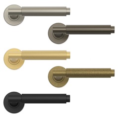 Fuller & Forge Orta Fluted Lever on Rose