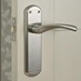 Garda Satin Nickel Latch Handle