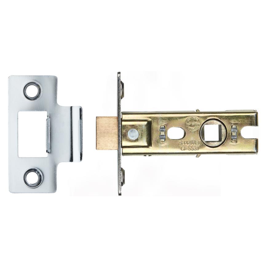 Eclipse Bright Nickel 67mm Case 45mm Backset Tubular Mortice Latch
