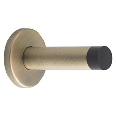 DFU5003 Antique Brass 76mm Projection Door Stop Cut Out