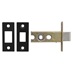 LAL0125 Matt Black 2.5_ Bathroom Bolt Cut Out