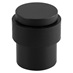 DFU5000 Matt Black 30mm Conc Fix Circ Floor Door Stop CutOut