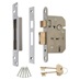 LAL1383 SN 76MM CE 5 Lever Sash Lock Cutout