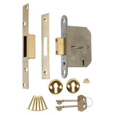 LAL1386 EB 76MM CE 5 Lever Dead Lock Cutout
