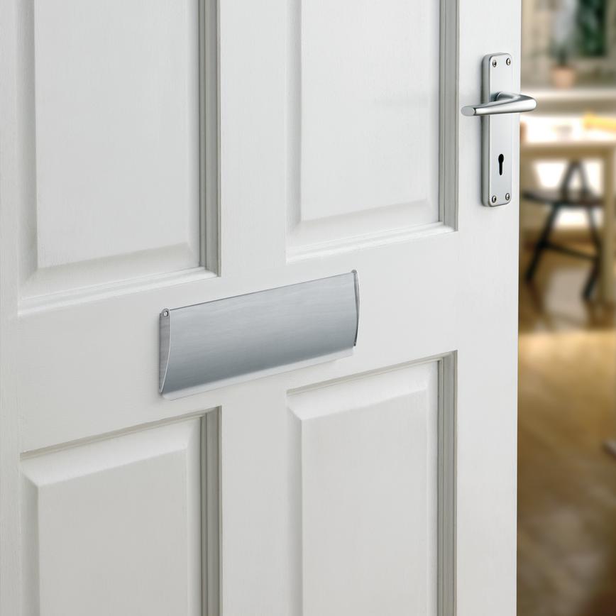 Satin Nickel Door Tidy