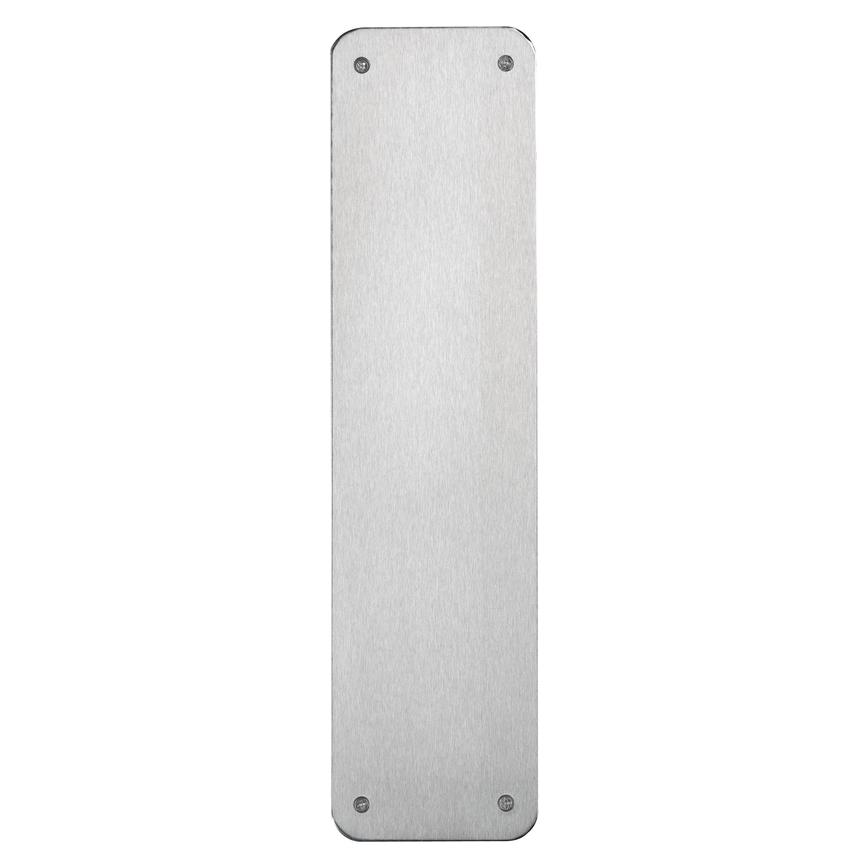 Stainless Steel Fingerplate 15'' by 3''