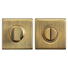 Antique Brass Burford Bathroom Turn