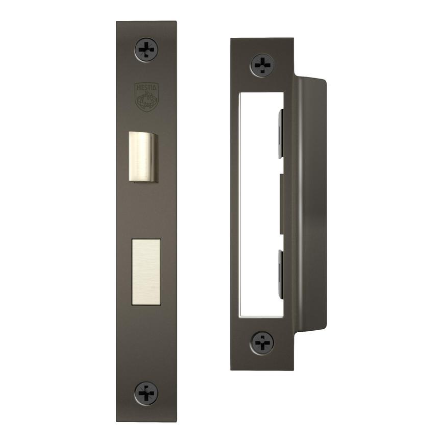 Bathroom Lock 2.5 Black Nickel
