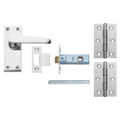 Polished Chrome Latch Pack