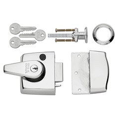 ERA Chrome Double Locking Nightlatch