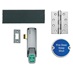 Satin Emergency Light Duty Push Pad Pack