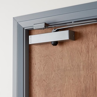 Union Retro 3 Door Closer Fixed Size 3 Silver