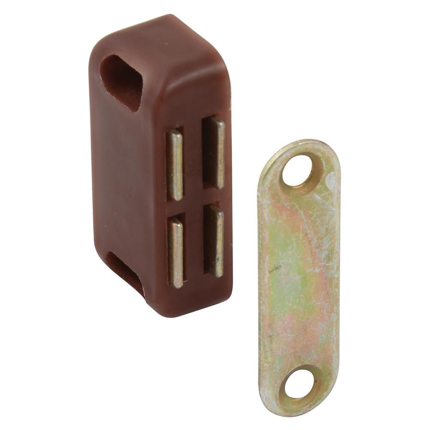 Hafele Plastic Brown 41mm Magnetic Cupboard Catch