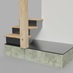 Zipbolt Newel Post Fastener Newel Post Fixed To Concrete