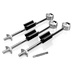 Zipbolt 150mm Slim Worktop Connecting Bolt Pack of 3