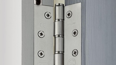 Satin Stainless Steel Washered Butt Hinge Grade 7