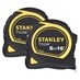 Stanley Tylon 5m Tape Measure 2 Pack