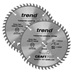 Trend Plunge Saw Blade 2 Pack